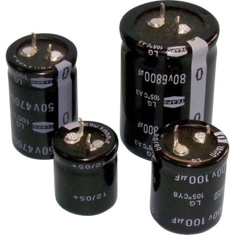 Teapo SLG229M025S1A5S35K Condensateur électrolytique Snap-In 10 mm 22000 µF 25 V 20 % (Ø x H) 30 mm x 35 mm 1 pc(s) (1/2)