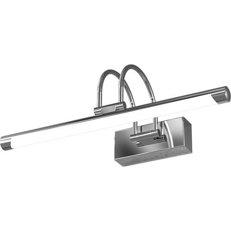Applique Contemporanea Heat Metallo Cromo Diffusore Acrilico Led 10W Luce Calda (1/3)