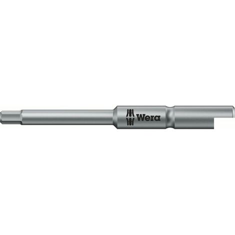 Wera 840/9 C Sechskant-Bits Hex-Plus, SW (metrisch) 2,0 mm, Länge 44 mm 10 Stk