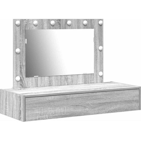Maison Exclusive - Schminktisch mit Schubladen Grau 100 x 40 x 70