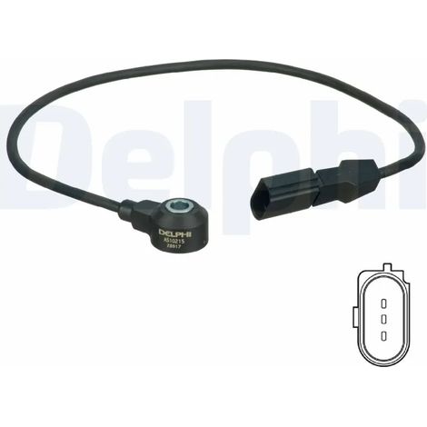 Capteur de cognement Delphi Technologies AS10215 AUDI 06C 905 377