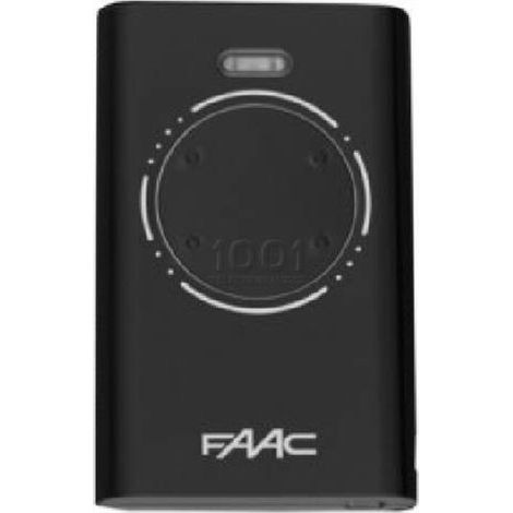 Telecommande FAAC XT4 433 SLH BLACK