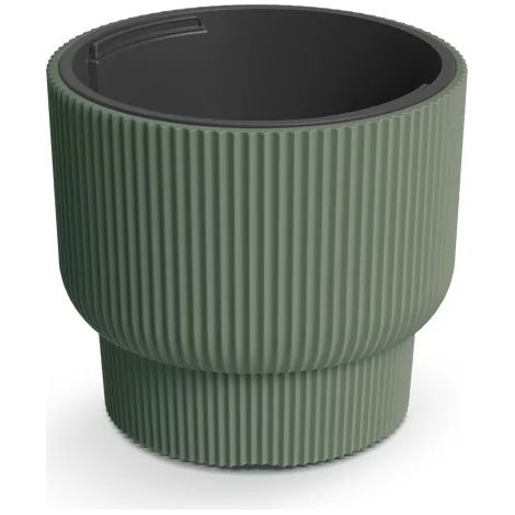 Maceta de plástico verde Prosperplast 39,5 cm x 39,5 x 35 1 unidad.