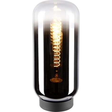 Lampe à poser PANTILO SLIM cylindrique 1 x max. 15 W E27 chrome - SLV - 1010345 (1/3)