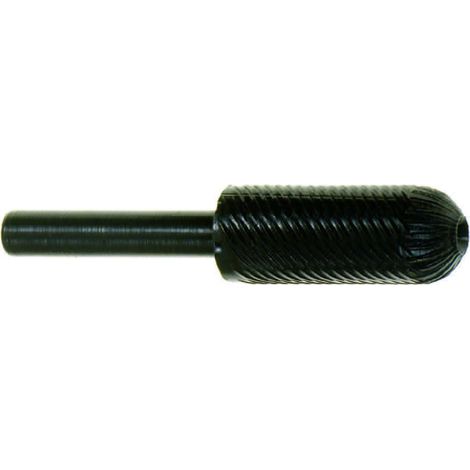 Fresa-lima cilindrica bombata rotativa per ferro - codolo mm.6 per trapano pg 424.00 - 5 bl