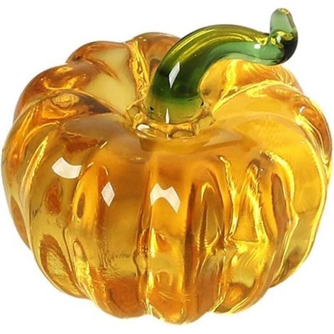 Kristallene Obstteller-Ornamente, eine wundervolle Kombination aus Erdbeeren, Ananas und Kakis (Kürbissen) (1/4)
