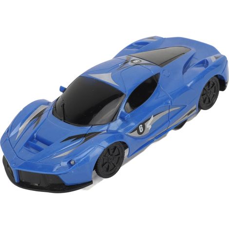 Wiederaufladbares, ferngesteuertes Elektroauto zum Klettern, Stunt- und Driftauto für Kinder, blau (1/5)