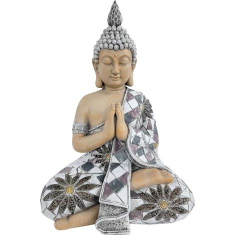 Buddha-Skulptur für Zen-Dekoration und Spiritualität im Zuhause (1/4)