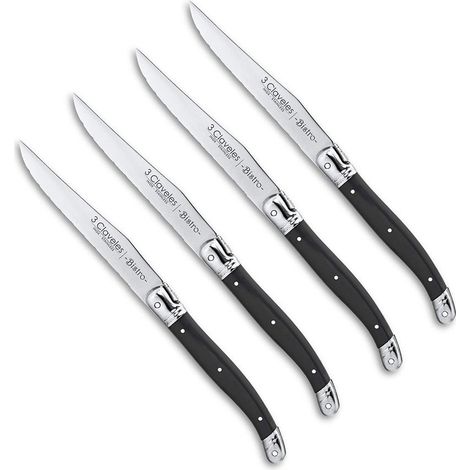 Set di 4 coltelli da bistecca Bistrot 11,5 cm - 4,5" D 3 Claveles (1/5)