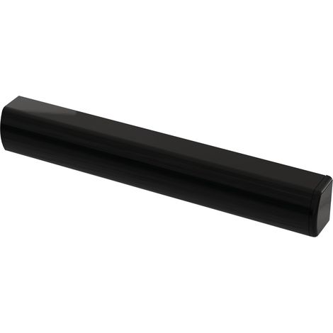 Goulotte aluminium 1 mètre + capuchon de finition pour série EFLEX - Noir - SEWOSY - EFLEX-G1-N (1/2)