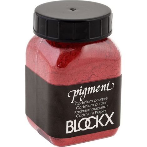 Pigment en poudre - Cadmium pourpre - 54 - Blockx - Pot de 100g