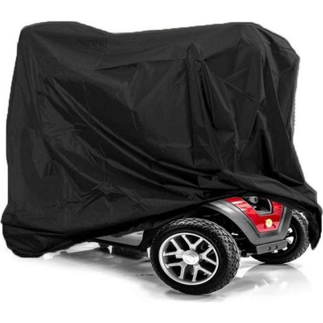 LAN noirL (190 x 71 x 117)Housse de voiture en tissu Oxford 210D pour scooters de mobilité pour personnes âgées et scooters électriques pour personnes handicapées, offrant une protection contre le sol (1/5)