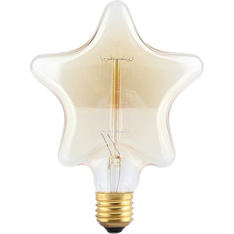 Lampe Vintage E27 Forme Pentagramme Décoration Lumineuse pour Café 220V (1/5)