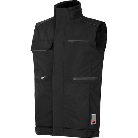 Gilet de travail STAR noir  S (1/2)