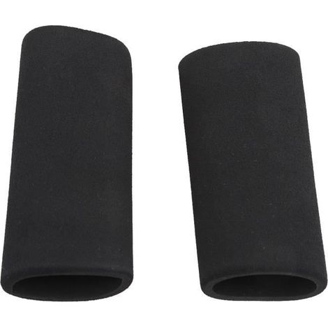 Housse de Guidon de Moto, 2pcs 12cm Housse de Poignée en Mousse Housse de Poignée Antidérapante pour Moto pour Bateau à Moteur (1/4)