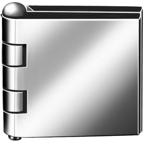 Vormann Wagentürscharnier 50 x 60 ungeb. Eisen