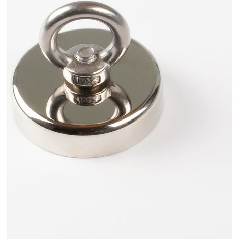 Magna-C Neodym-Flachgreifer Ø60x15mm mit Öse (1/5)