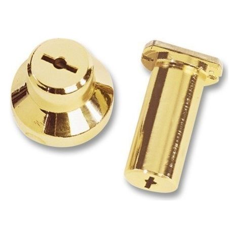 Cilindro Seguridad 50Mm 21 Dorado Doble Pompa Cerraduras Cr Cr (1/2)