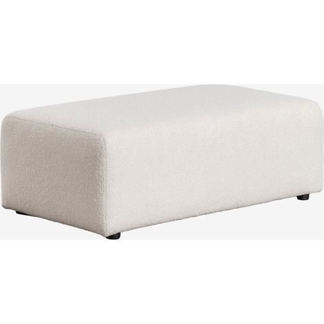 Puff 112x60 cm in agnello Borjan SKLUM            