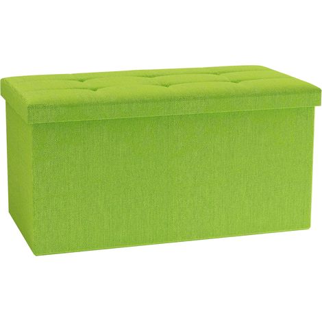 Stoff Sitztruhe Sitzbank Truhe Boxas