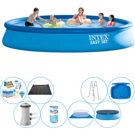 Intex Piscine Easy Set Ronde - 457x84 cm - 8-pièces  S20274 (1/5)
