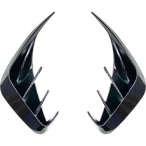Molduras embellecedoras del alerón trasero y de las rejillas de ventilación laterales (material de fibra) aptas para G20 - Serie 3 G20 M Sport 320I 325I 330I