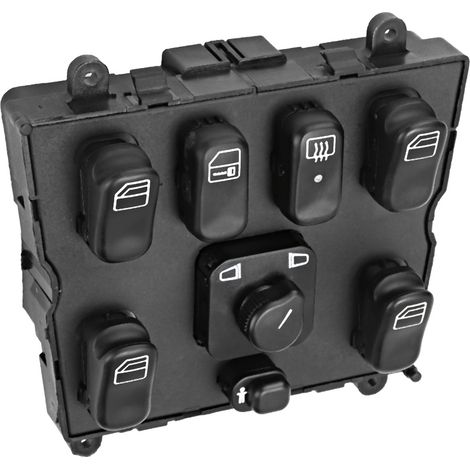 Ej.Life Remplacement de l'interrupteur principal de vitre électrique A1638206610 pour Mercedes Benz W163 ML320 (1/5)