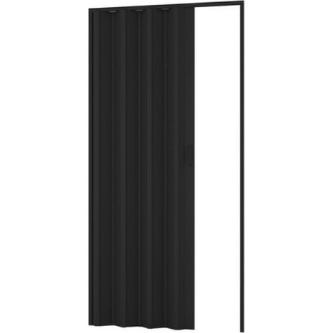 PORTA D'ARREDO PER INTERNO A SOFFIETTO NERA cm 100 x 214