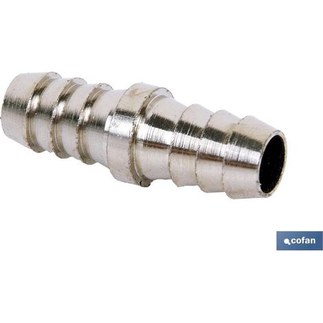 Robinet double en laiton avec raccord T-8 pour usage électrique standard.