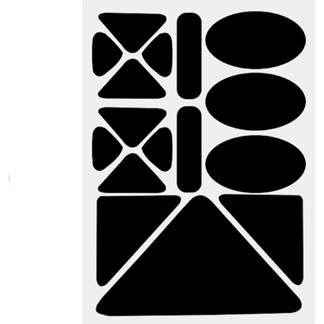 Reparierbares Klebegewebe für Kleidung, selbstklebend, 1 Stück, --F