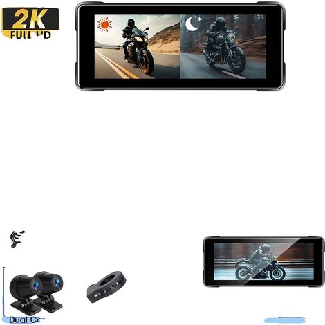 Motorrad DVR, 2K Auflösung, Wasserdicht, 2K DVR-c, 32G-a (1/2)