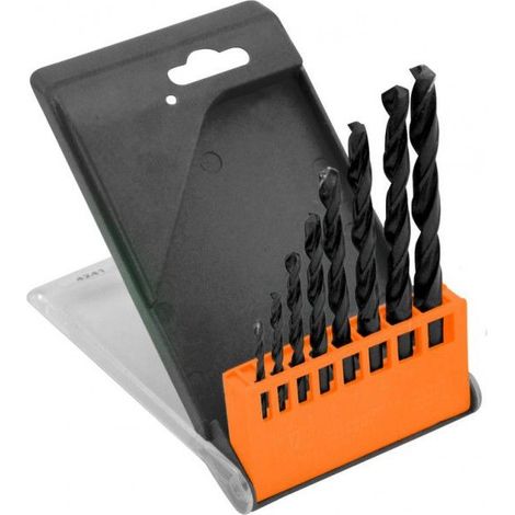Forets métal en coffret - 3 à 10 mm
