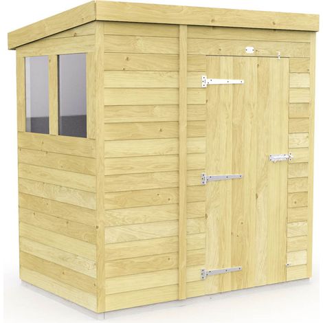 4 x 6 Pent Shed