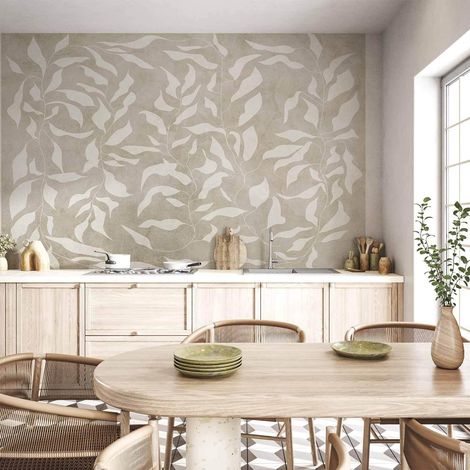 Papier peint artgeist beige 150x105 cm moderne élégant