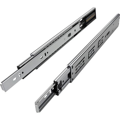 Coulisse à billes avec amortisseur 45 kg - Longueur : 450 mm - ITAR