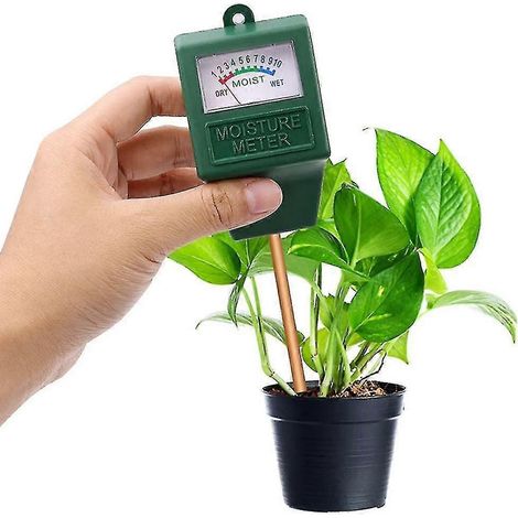 Bodenfeuchtigkeitsmesser für den Garten, Hygrometer für Pflanzen und Blumen, Messgerät zur Messung der Luftfeuchtigkeit