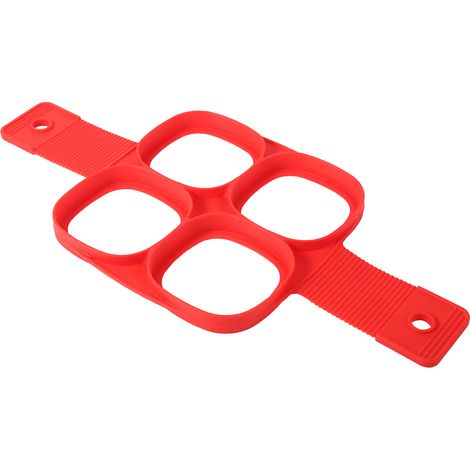 Moule À Crêpes En Silicone Antiadhésif Pour Petit Déjeuner Et Pâtisserie - Forme Carrée - Lot De 4