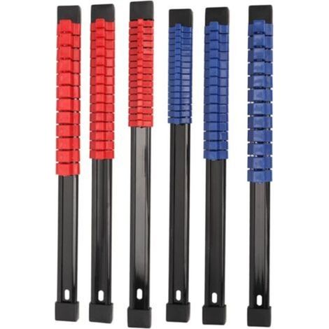 Set mit 6 aufsteckbaren Schienenhalterungen für 1/2-, 3/8- und 1/4-Zoll-Steckschlüssel, aus Mehrzweckkunststoff für Werkzeugschränke