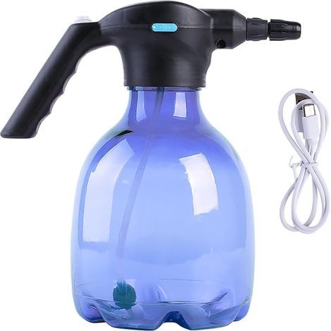 Arroseur électrique en plastique de 2,5 l - Arrosage - Jardin fleuri - Pulvérisateur - Arrosoir vert - Bombes de pulvérisation automatiques - Raccords pour tuyaux de rinçage (1/5)