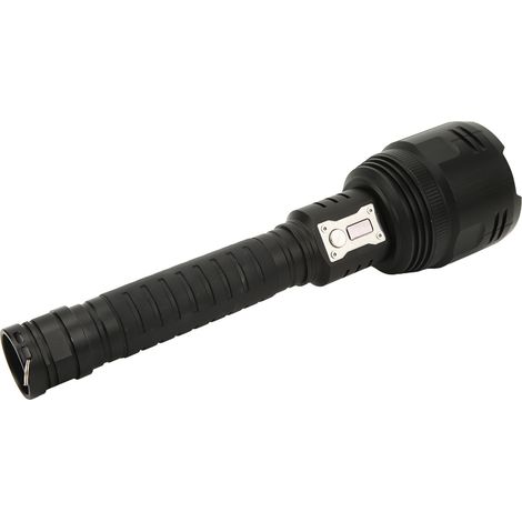 Lampe torche LED XHP360 5000 lm, zoomable, rechargeable et étanche IPX4 pour une utilisation en extérieur en cas d'urgence. (1/5)