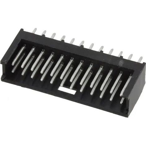Connettore Modu II maschio 12x2 vie da circuito stampato