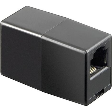 GOOBAY Telefon-Adapterstecker, 2xRJ11 Buchse, schwarz (1/5)