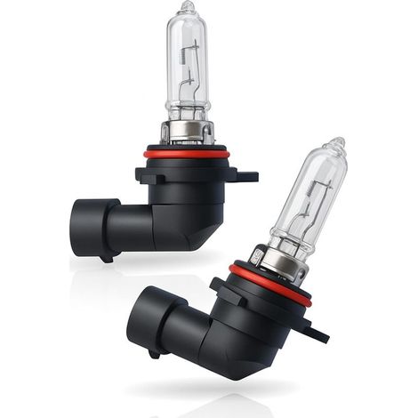 2 x HIR2 9012 ampoule halogène 12V 55W – Ampoule pour feu de croisement, feu de route, phare antibrouillard, feux diurnes, lampe de voiture, remplacement, culot PX22d (1/5)