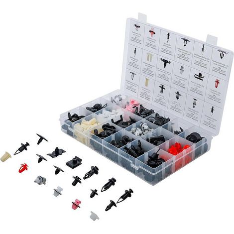 Assortiment Clips de Fixation Automobiles Toyota Lexus - 360 pcs -  Résistant - Fixation Sécurisée et Durabl - D-Work (1/5)