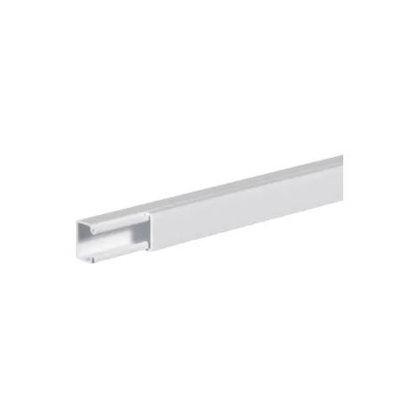 Goulotte Lifea Pvc H 12mm X P 10mm Sans Agrafe Ral 9016 Pure - Hager (1/2)