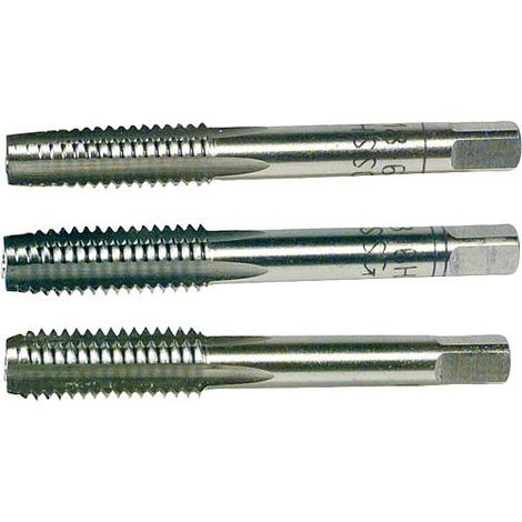 Set de tarauds manuels M 20 x 2,5 3 pieces