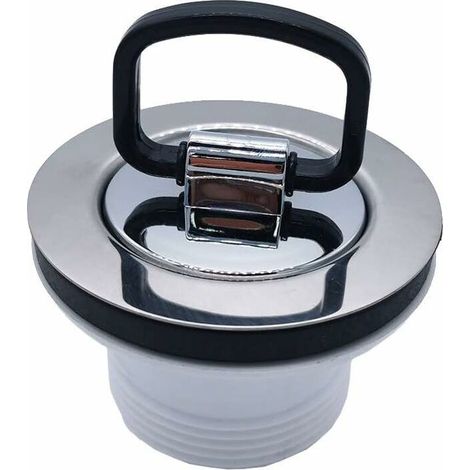 Bonde d'évier avec couvercle étanche 1 haut 70 mm, évier de cuisine, acier inoxydable (1/5)