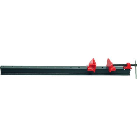 Bessey – Dormant IPN 80 – Serrage 150 cm – Capacité de serrage jusqu'à 40000N – Sabots fraisés pour surfaces larges (1/4)