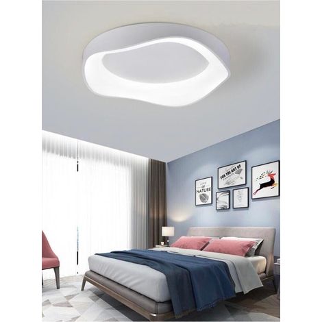 Plafoniera Led A Onda 38 Watt 3 Colorazioni Di Luce Bianca Calda Naturale (1/4)
