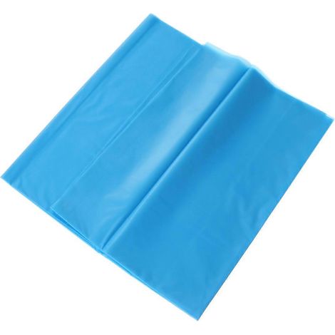 Nappe écologique, couleur unie, jetable, imperméable, en plastique, pour pique-nique, banquet, événement, fête, 137 x 183 cm (bleu) (1/5)